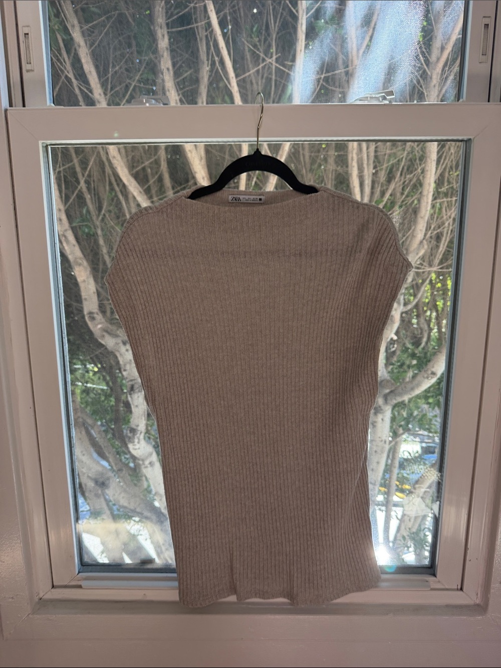 Zara Ribbed Top